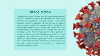 Virus Hepatitis B (esquema de vacunación mexicano) | PPTX