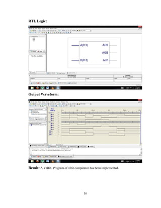 Programs of VHDL | PDF