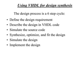 Introduction to VHDL | PDF