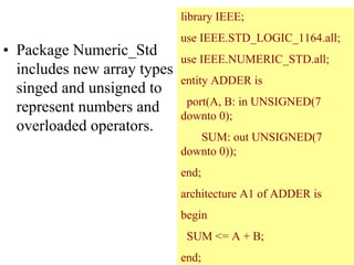 Introduction to VHDL | PDF