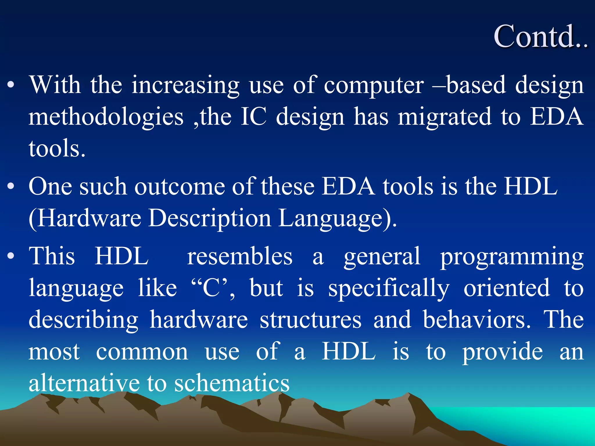 VHDL-PRESENTATION.ppt | Programming Languages | Computing
