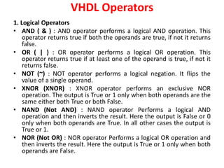 Vhdl Conditional Operators VHDL - Very High Speed Integrated Circuit Hardware.pdf