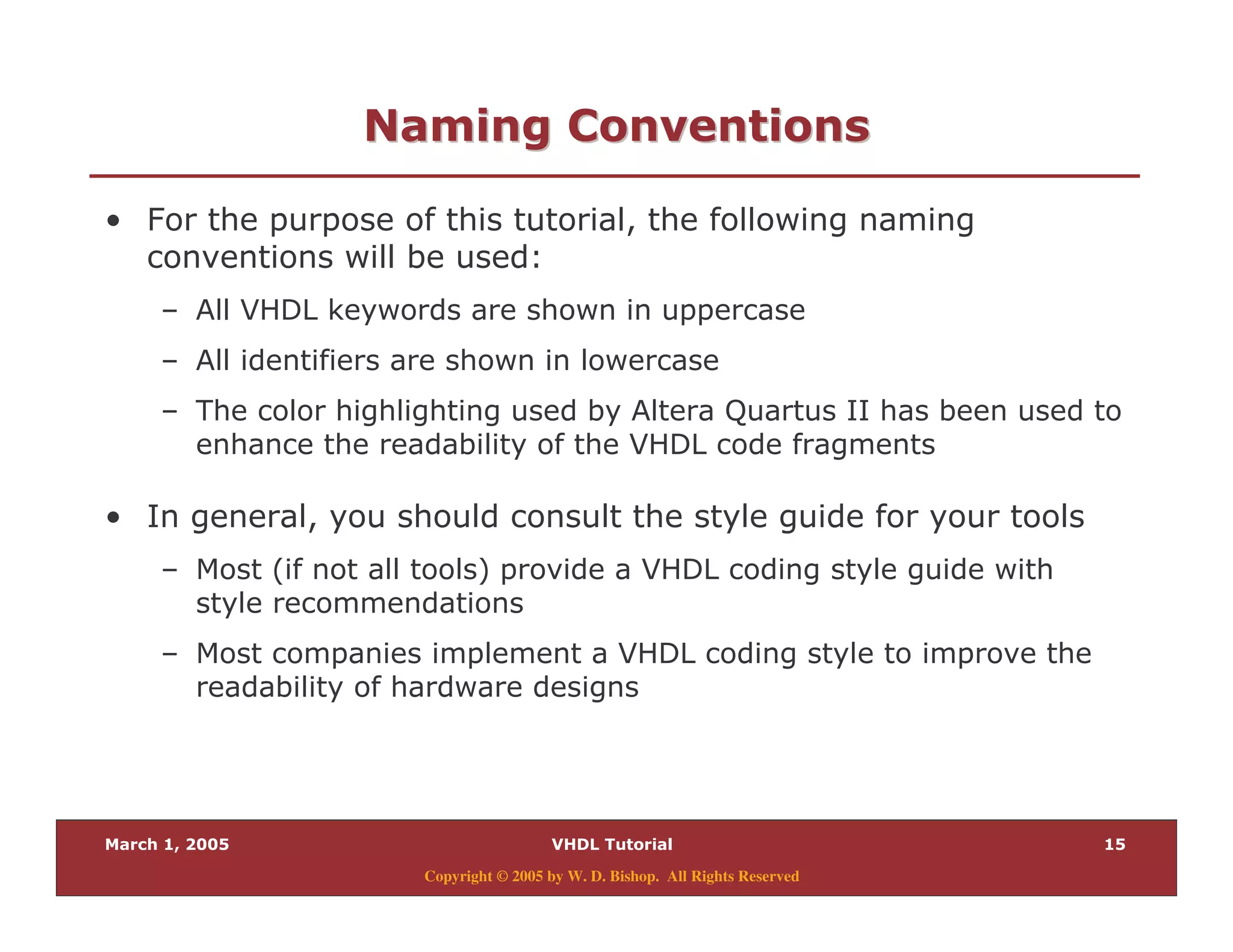 Copyright © 2005 by W. D. Bishop. All Rights Reserved
4 ",/ "& " "4 ",/ "& " "
% * - &
& $
' . , & &
' . & &
' . #
% -
' 1 2 &
'
&
 