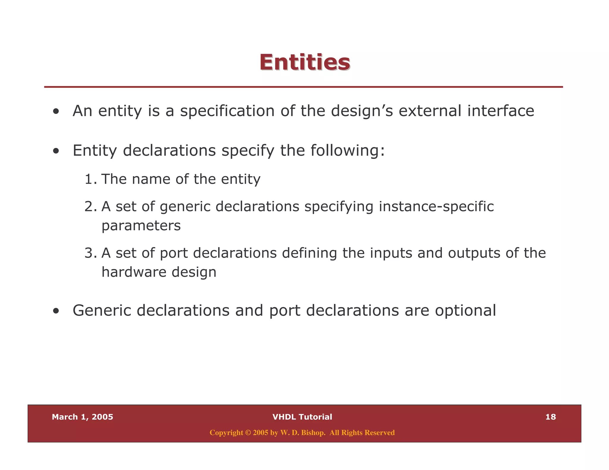 -
Copyright © 2005 by W. D. Bishop. All Rights Reserved
2"2"
% . G /
% & $
3"
;". 9
:".
&
% =
 