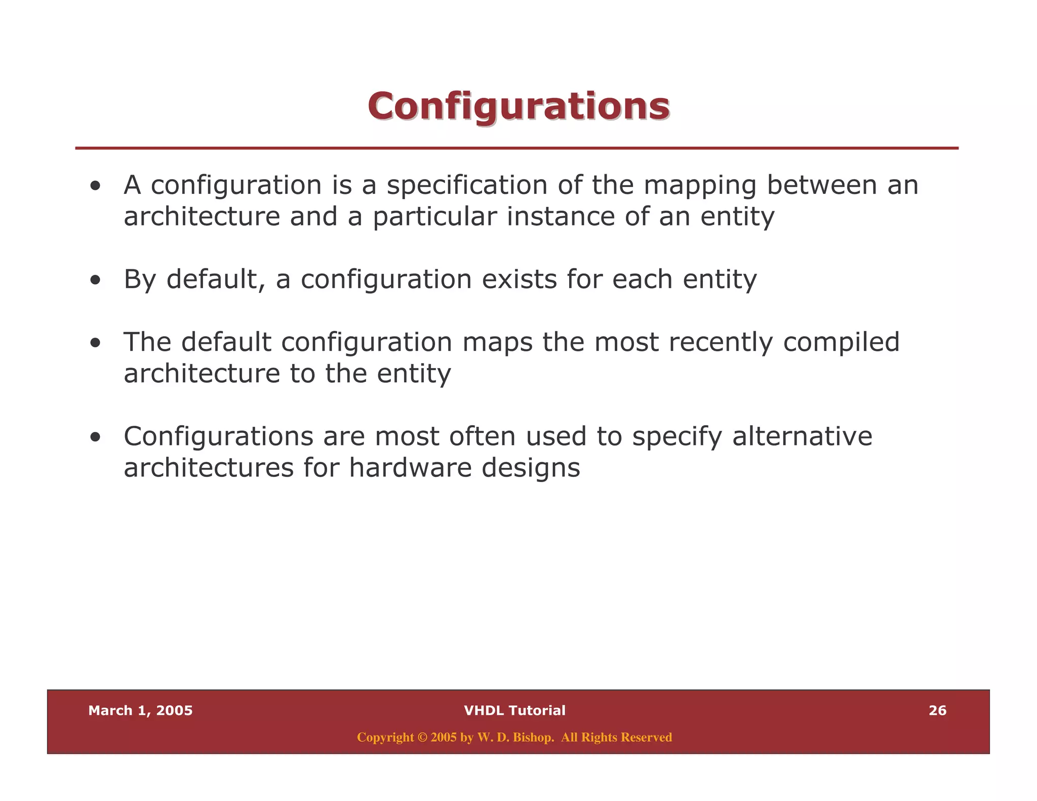 (
Copyright © 2005 by W. D. Bishop. All Rights Reserved
/ "*, "/ "*, "
% . &
% > - /
%
%
&
 