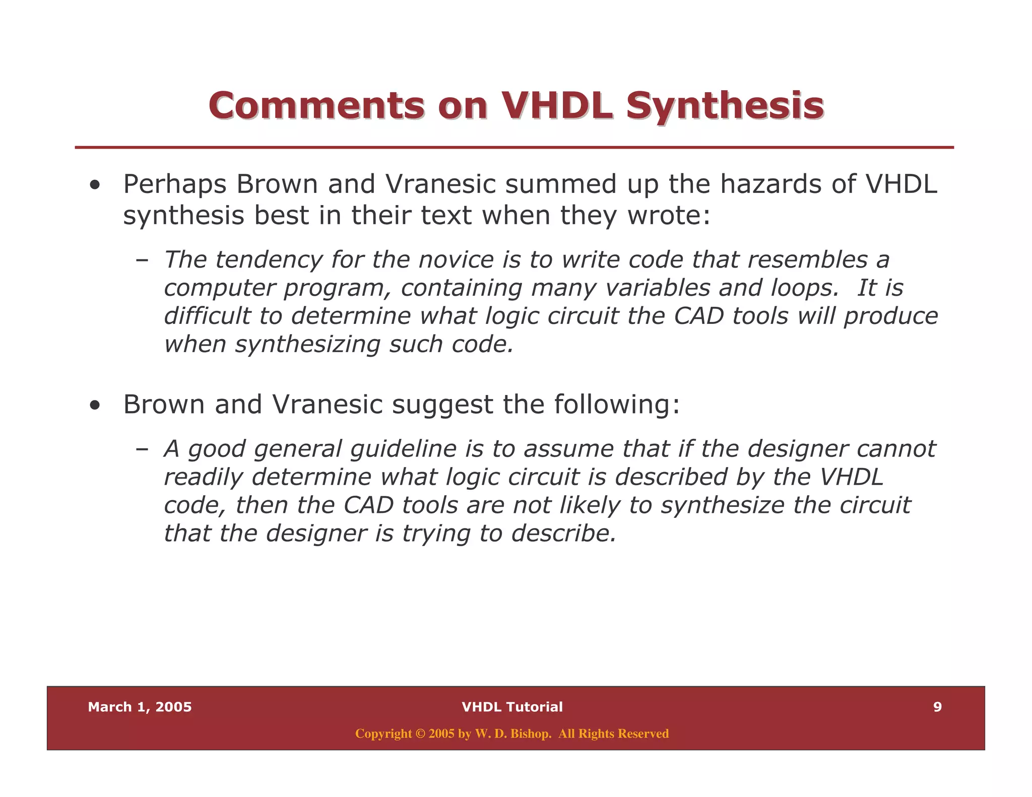 .
Copyright © 2005 by W. D. Bishop. All Rights Reserved
/ " " 0)"/ " " 0)"
% + > & )
/ & & $
' !
" #
! $ !
! % #
% > & & $
'
! &'$(
" $ ) %
#
 