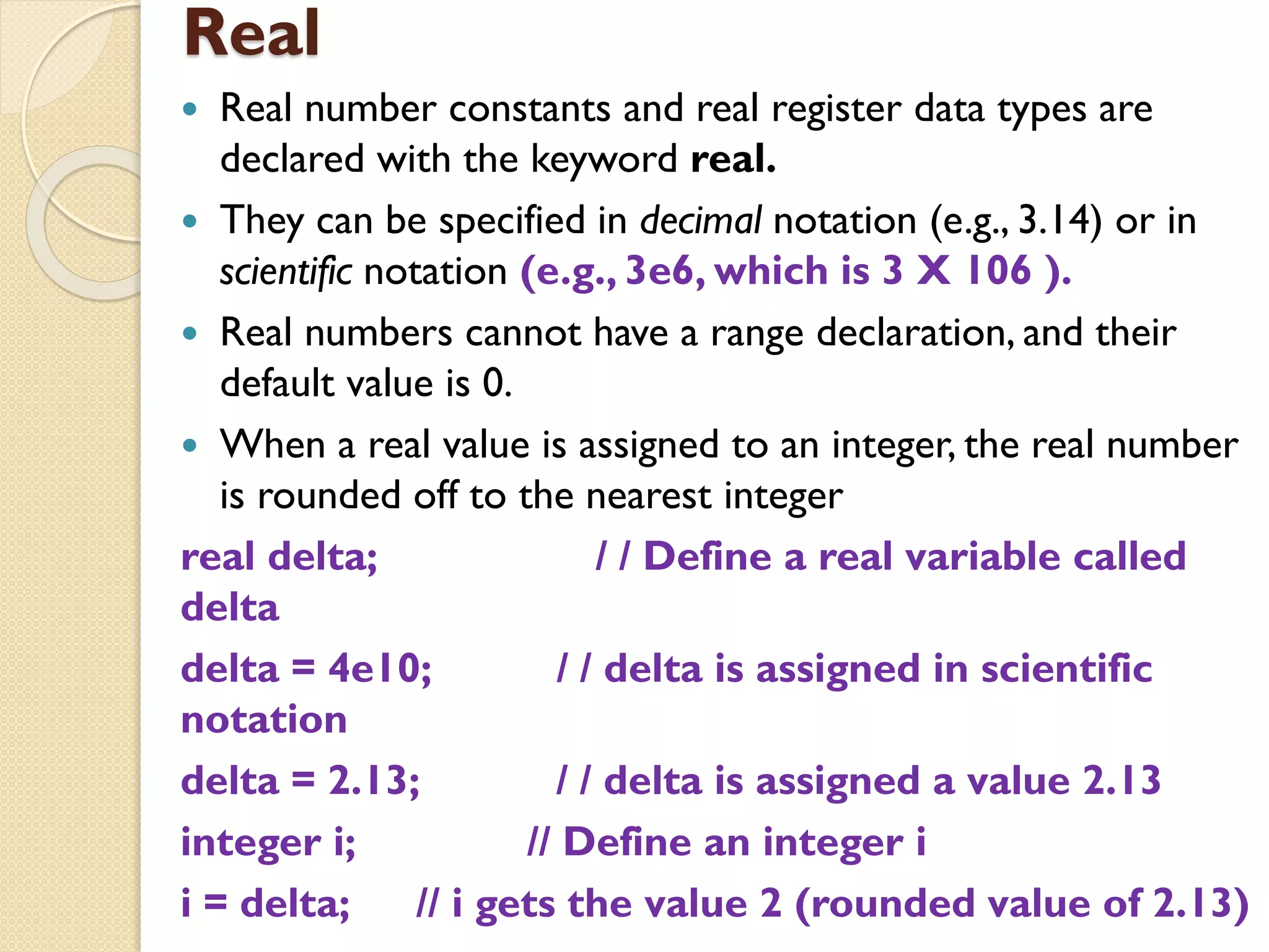 VHDL- data types | PPT