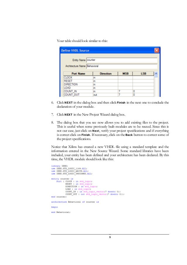 Vhdl design flow