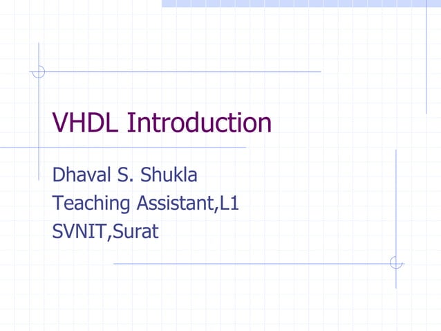 Vhdl introduction | PPT