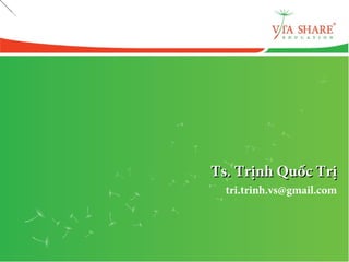 Ts. Trịnh Quốc TrịTs. Trịnh Quốc Trị
tri.trinh.vs@gmail.com
 