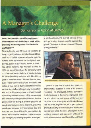 A Manager's Challenge (15)
