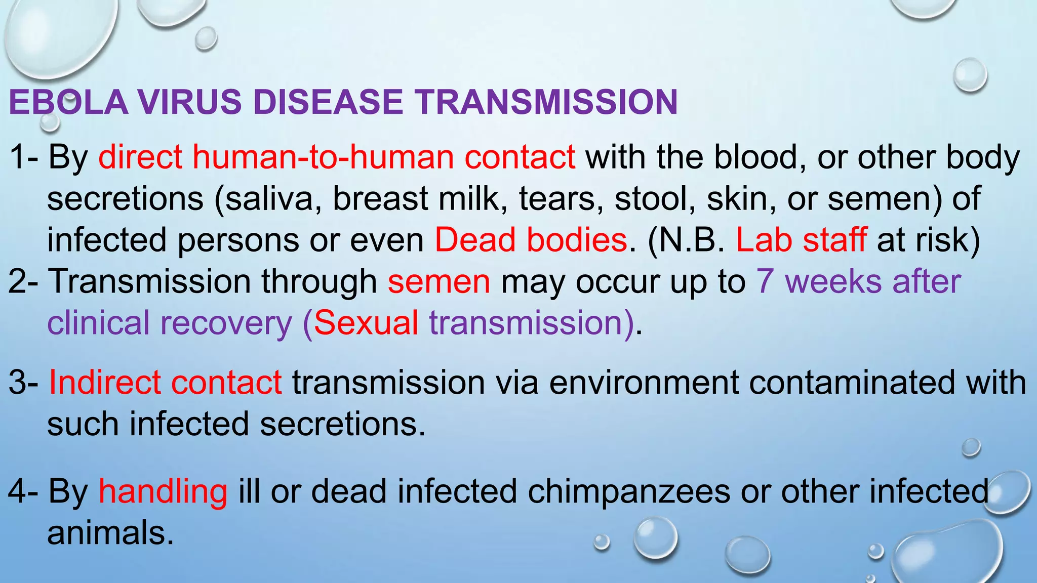 Viral Hemorrhagic Fevers | PPT