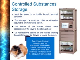 TITAN Group VHMA 2018: Safeguarding Your Controlled Substances | PPTX
