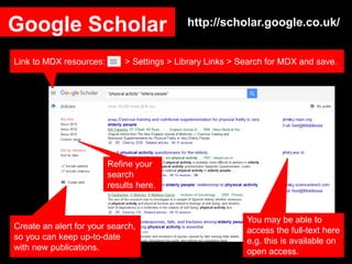 Google Scholar
You may be able to
access the full-text here
e.g. this is available on
open access.
Refine your
search
resu...