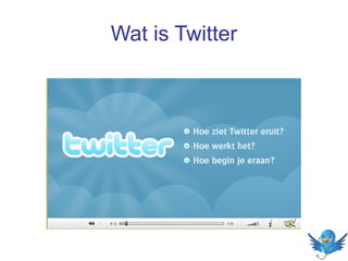 Wat is Twitter

 