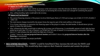 Case Study on - Vadodara halol Toll road