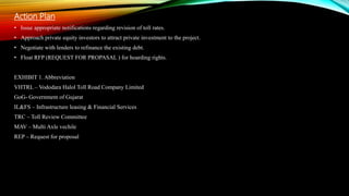 Case Study on - Vadodara halol Toll road