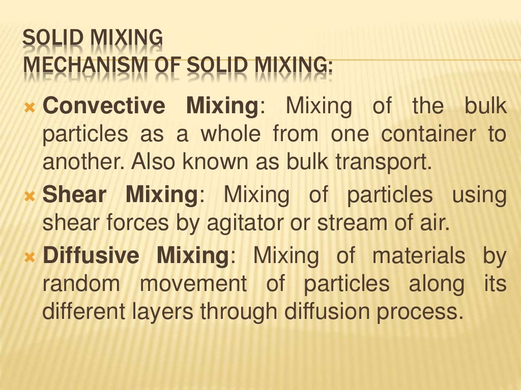 Pharmaceutical Mixing & Homogenization