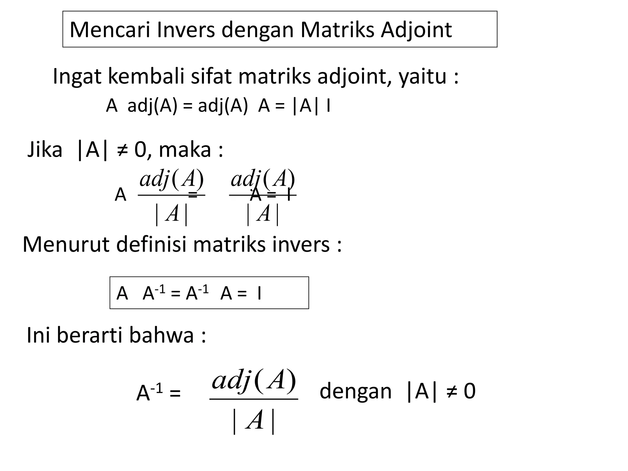 VI. Matriks Invers.ppt