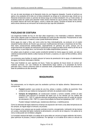 VI. La industria textil y su control de calidad | PDF