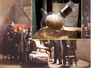 Ether Dome, 16 de outubro de 1846, Boston, EUA
 