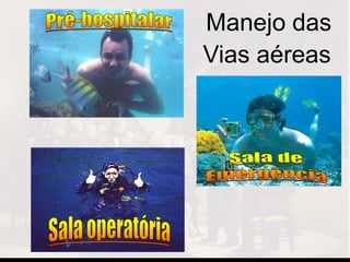 Manejo das
Vias aéreas
 