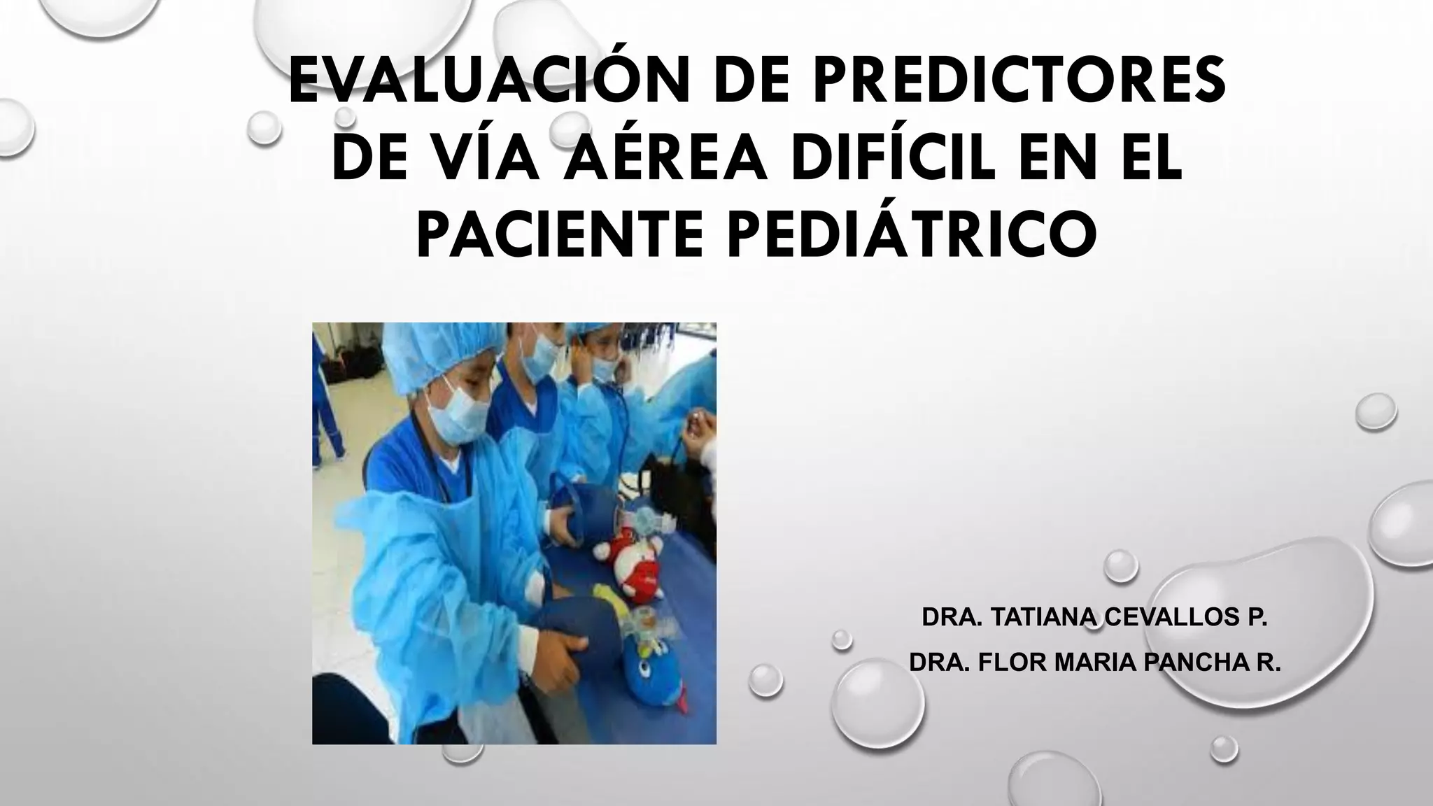 ESCALA DE COPUR VIA AEREA DIFICIL PEDIATRICA | PDF