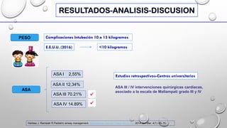 ESCALA DE COPUR VIA AEREA DIFICIL PEDIATRICA | PDF