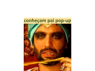 conheçam pai pop-up