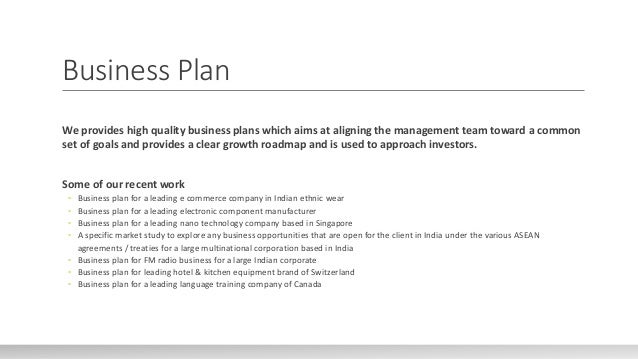 last page of a business plan