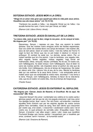 Via crucis 2013 teodor suau (1) | PDF