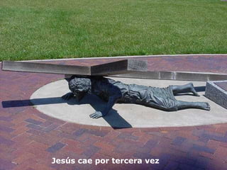 Jesús cae por tercera vez 