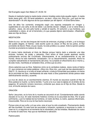 Via Crucis Ratzinger