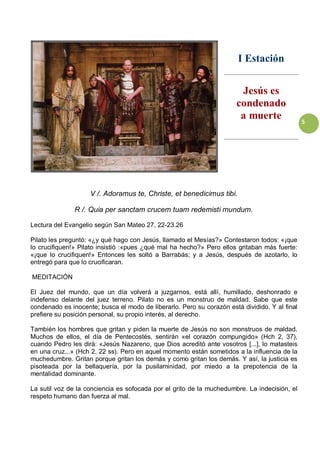 Via Crucis Ratzinger