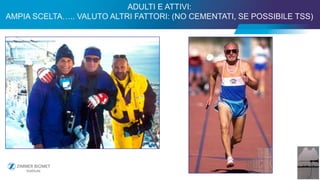 35
ADULTI E ATTIVI:
AMPIA SCELTA….. VALUTO ALTRI FATTORI: (NO CEMENTATI, SE POSSIBILE TSS)
 