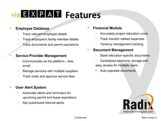 viaExpat Global Workforce Mobility Software