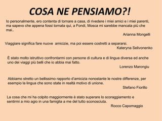 Viaggio di Classe: Mosca | PPT