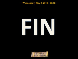 Wednesday, May 2, 2012 - 00:52
 