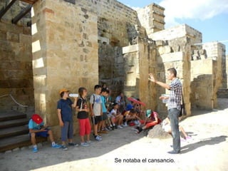 Se notaba el cansancio.
 