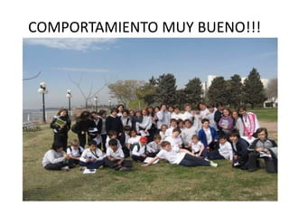 COMPORTAMIENTO MUY BUENO!!!