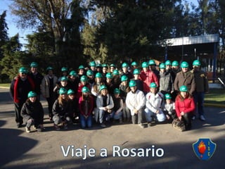 Viaje a rosario realizado por los Alumnos de 5º Año Economía y Administración a la ciudad de Rosario