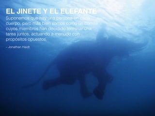 El personaje ES 
la trama 
 