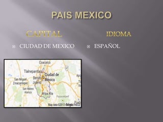 

CIUDAD DE MEXICO



ESPAÑOL

 