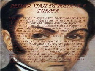 Viajes De Bolivar A Europa PPTX viajes-de-bolivar-a-europa-pptx