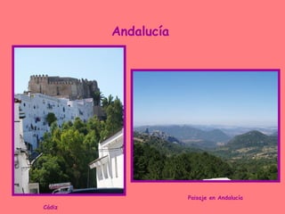 Andalucía Paisaje en Andalucía Cádiz 