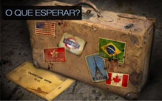 E	
  o	
  que	
  esperar?	
  
•  Apple	
  
•  Facebook	
  
	
  
 