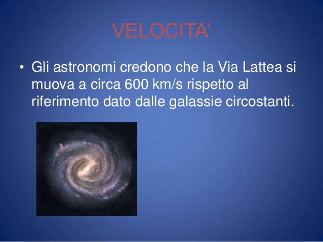 Che Forma Ha La Via Lattea Via lattea
