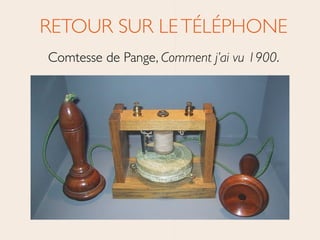 RETOUR SUR LETÉLÉPHONE	

Comtesse de Pange, Comment j’ai vu 1900.
 
