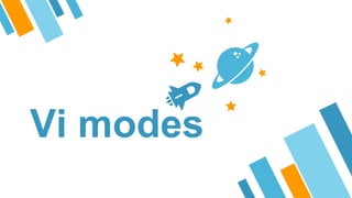 Vi and redirection & piping in linux | PPTX