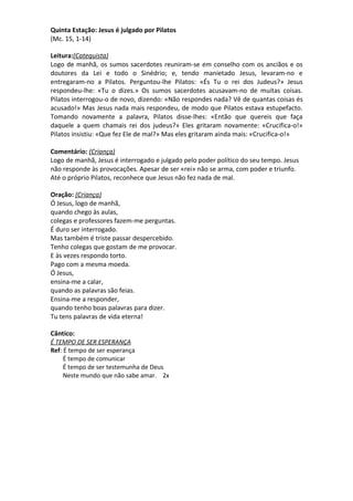 Modelo 2 de via-sacra